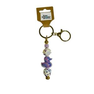 JenDore Handmade Duck Keychain Keyring Backpack Purse Bag Charm Accessory Gift